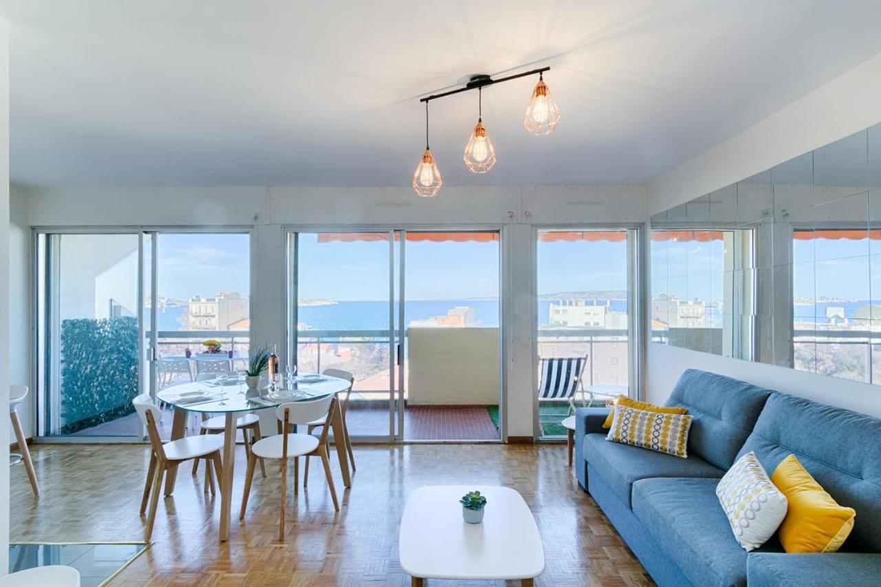 Vue Feerique Sur La Mer - Air Rental Marseille Luaran gambar